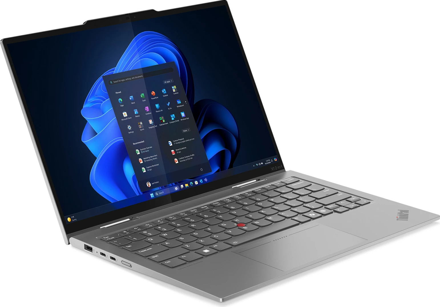 Kompjuter Lenovo X1 2in1 G10, Ultra7 255U, 32GB RAM, 1TB SSD, 14 inch, gri