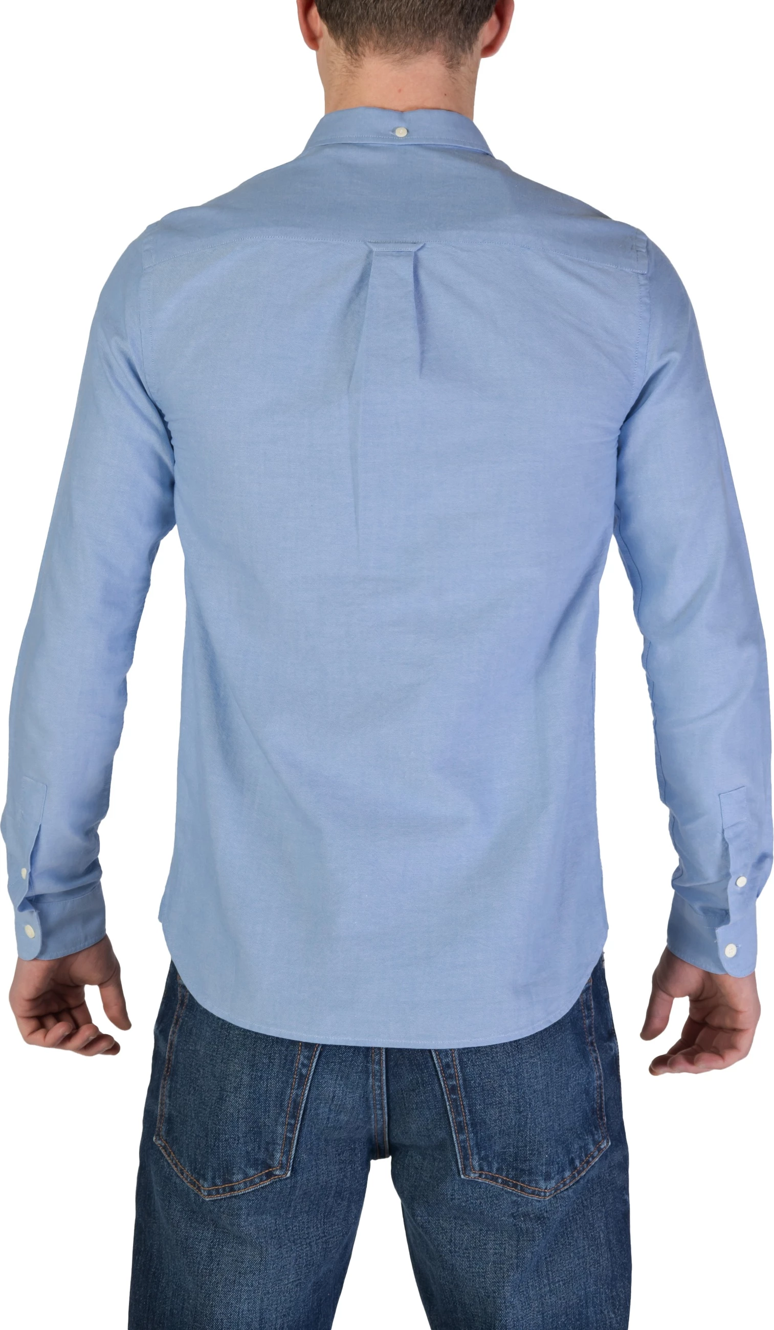 Këmishë për meshkuj Lyle & Scott LW1302VOG, kaltër e çelët [Madhësia: XS]