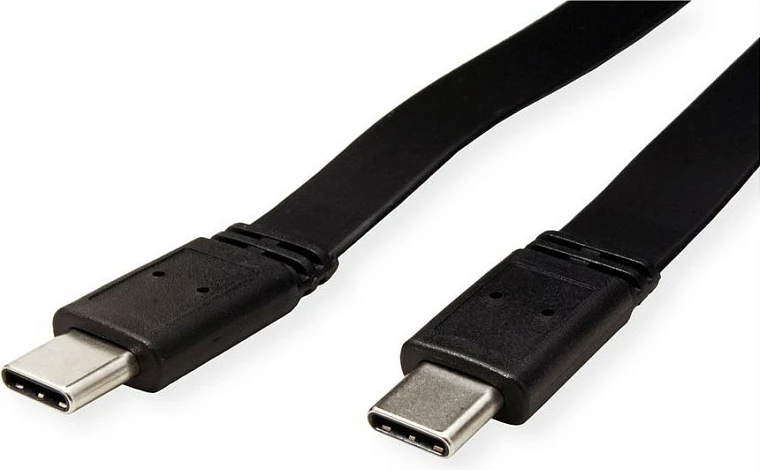 Kabllo USB4 VALUE USB-C në USB-C, 0.5 m, 40 Gbit/s, 100 W PD, e zezë