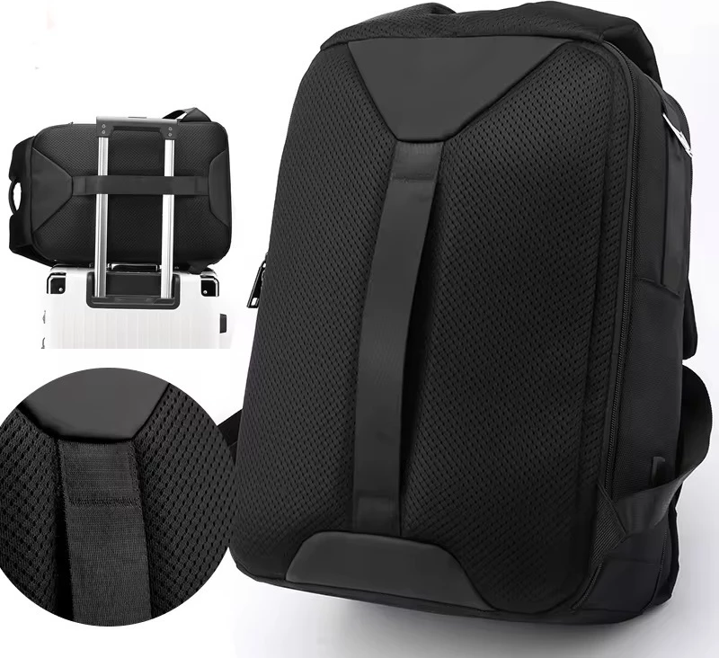 Çantë shpine, 40x30x15 cm, e zezë