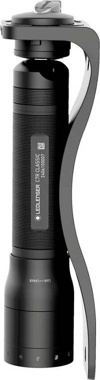 Llampë dore Ledlenser C7R Classic 503150, 1000 lm, bateri e rikarikueshme, IP54, e zezë