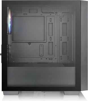 Kasë Thermaltake Versa H16 TG ARGB, micro tower, xham i temperuar, e zezë