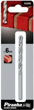 Burgji për muraturë Black&Decker Piranha X53095 6x100mm