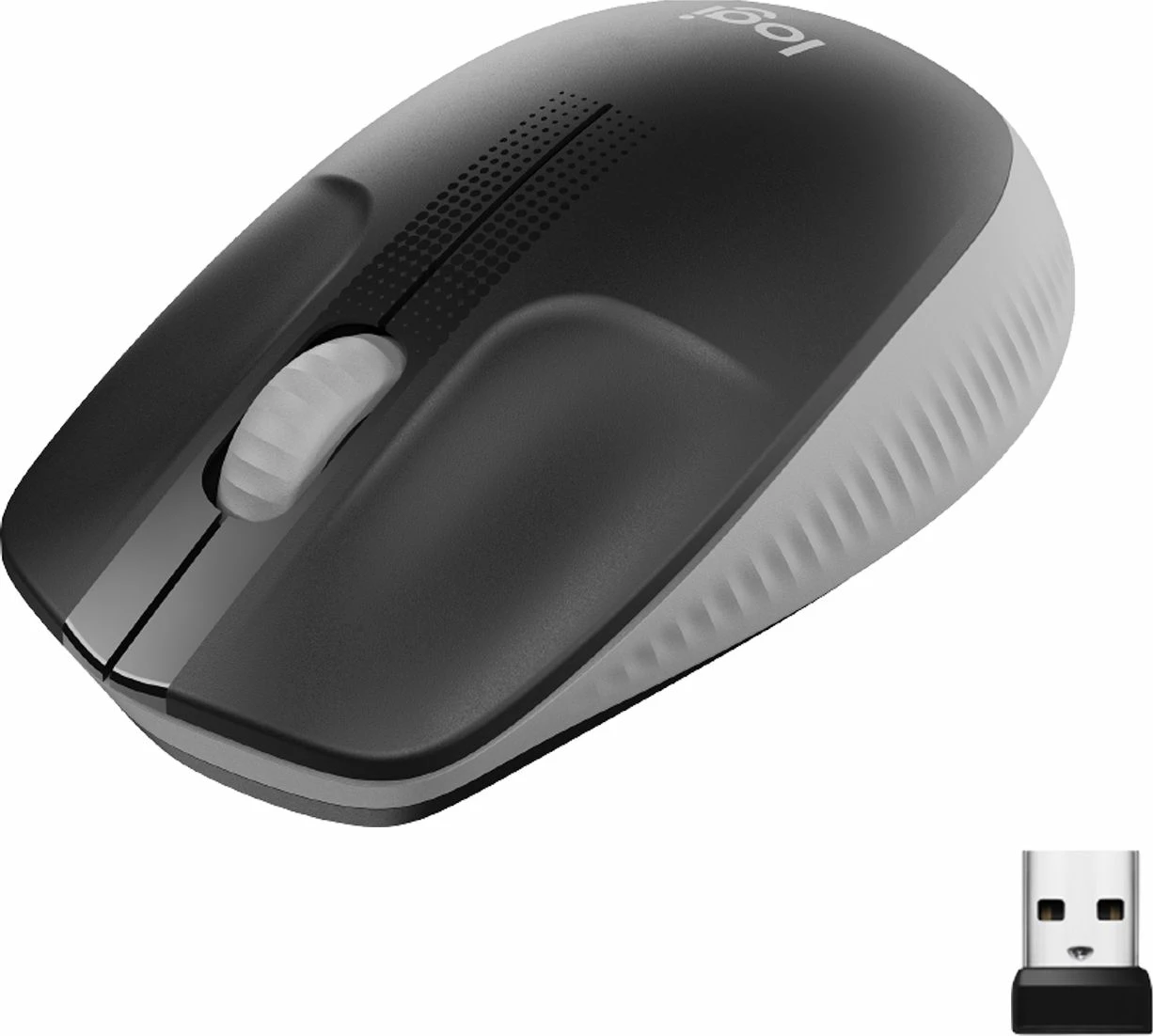 Maus wireless Logitech M190 Full-size (910-005906) 1000 DPI USB, zi/gri