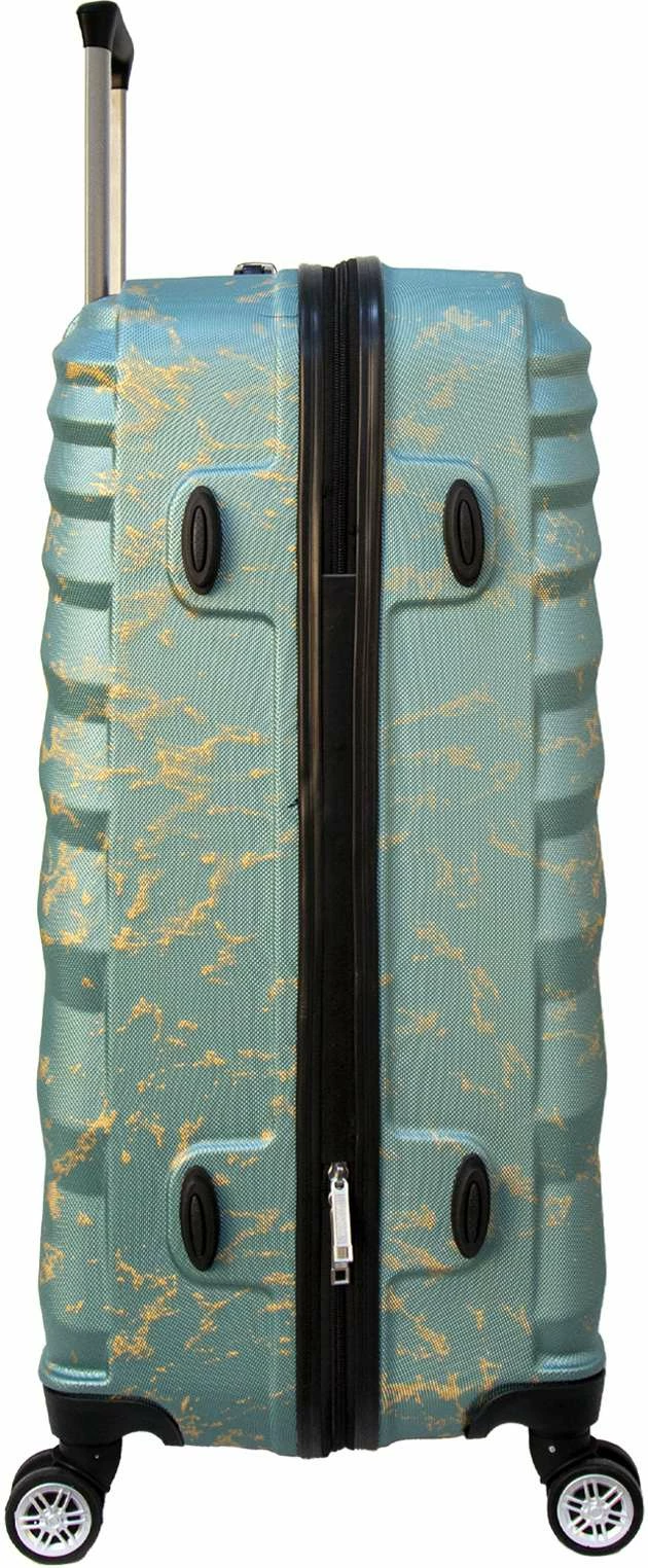 Valixhe mesatare, ngjyrë mint, Zoozie Bags, Wexta Wx-300, me printim