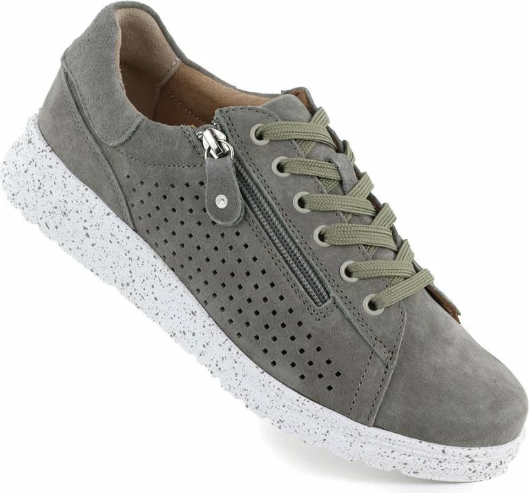 Këpucë lëkure për femra M. Daszyński 26PB17-04, të gjelbra