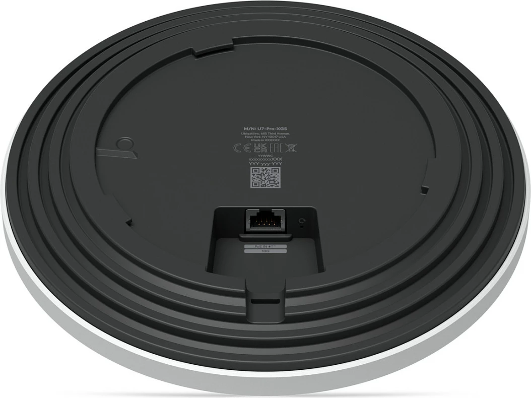Access point Ubiquiti U7 Pro XGS, WiFi 7, 8-stream, 10GbE, i bardhë