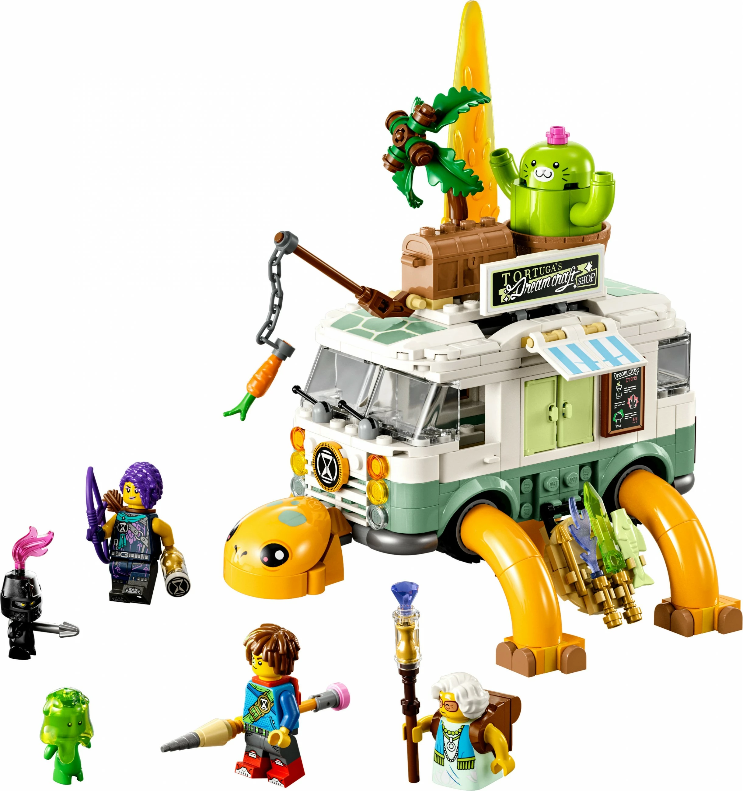 Set ndërtimi LEGO DREAMZzz 71456 Mrs. Castillos Turtle Van, multikolor