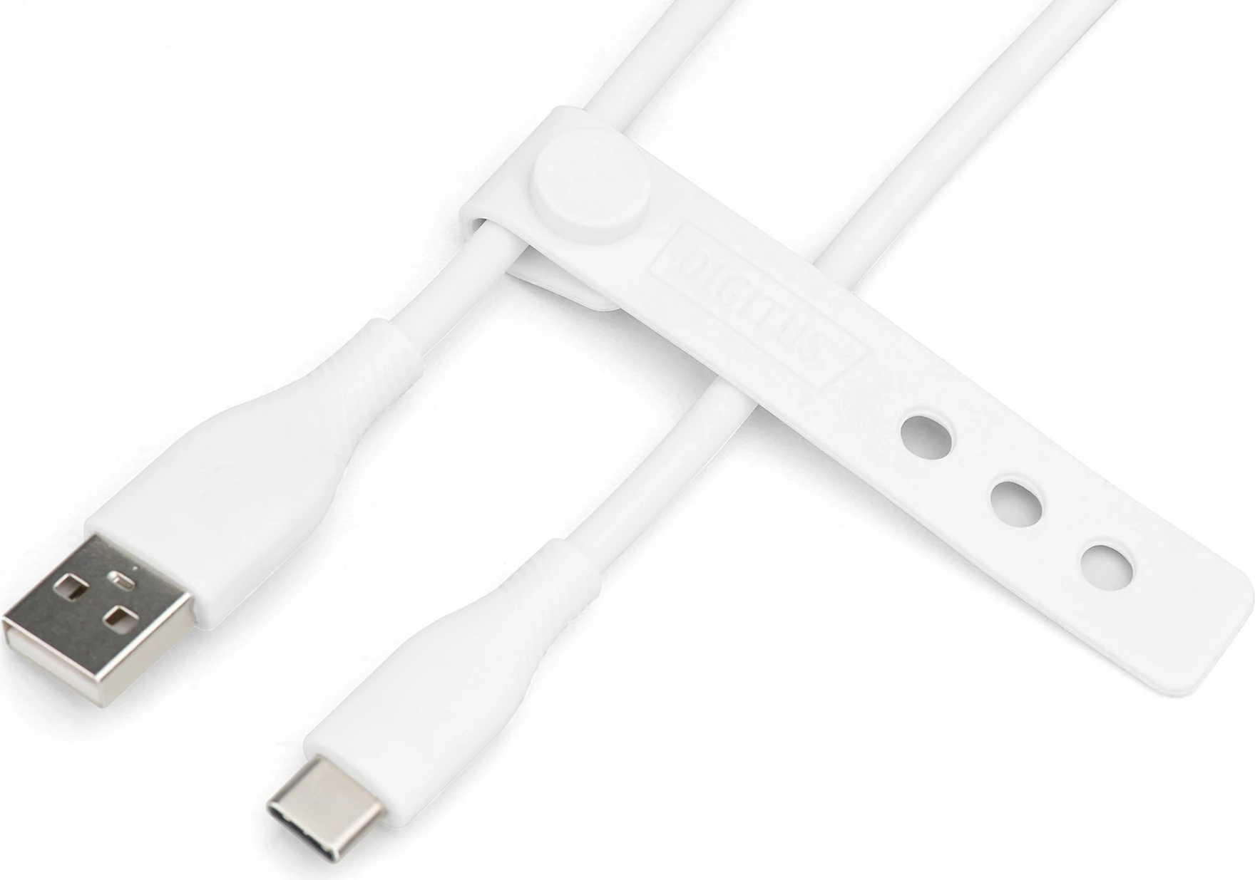 Kabllo USB-C Digitus, 0.5m, e bardhë