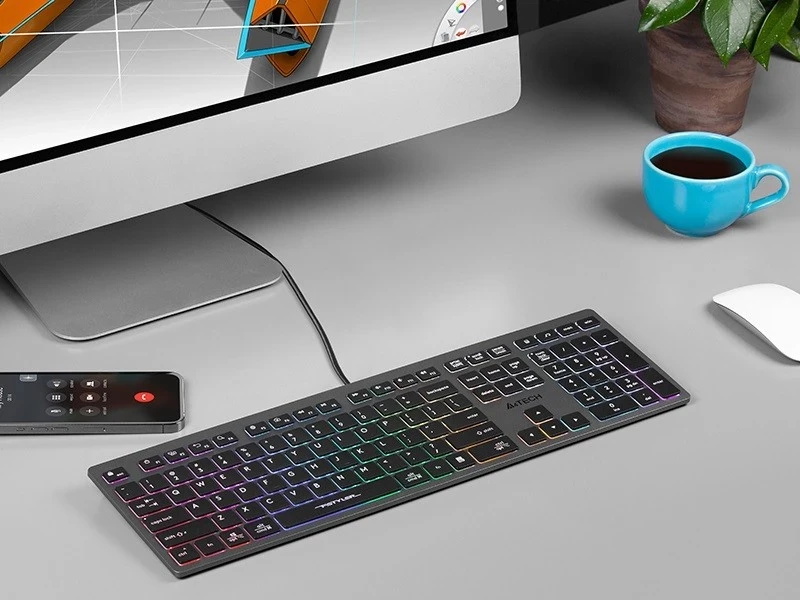 Tastierë A4Tech FSTYLER FX60H, e zezë