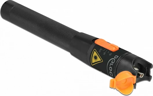 Testues fibër optike DeLOCK Visual Fault Locator 10 mW, SC/LC/ST/FC, 176 mm, i zi