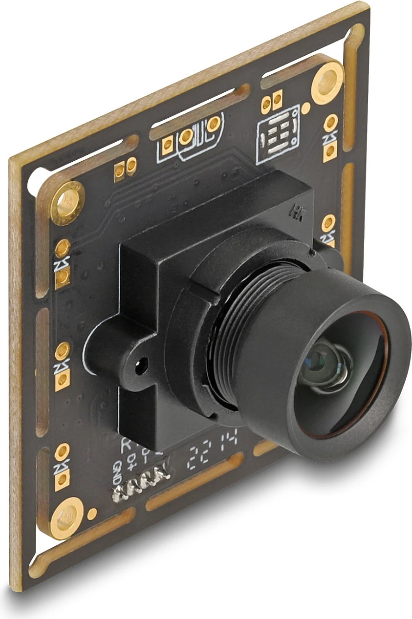 Modul kamerë USB DeLOCK 12064, Full HD 1080p, 2.1MP, 30fps, fokus fiks, i zi