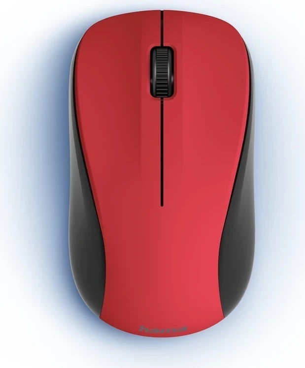 Maus Hama MW-300 V2, wireless, i kuq