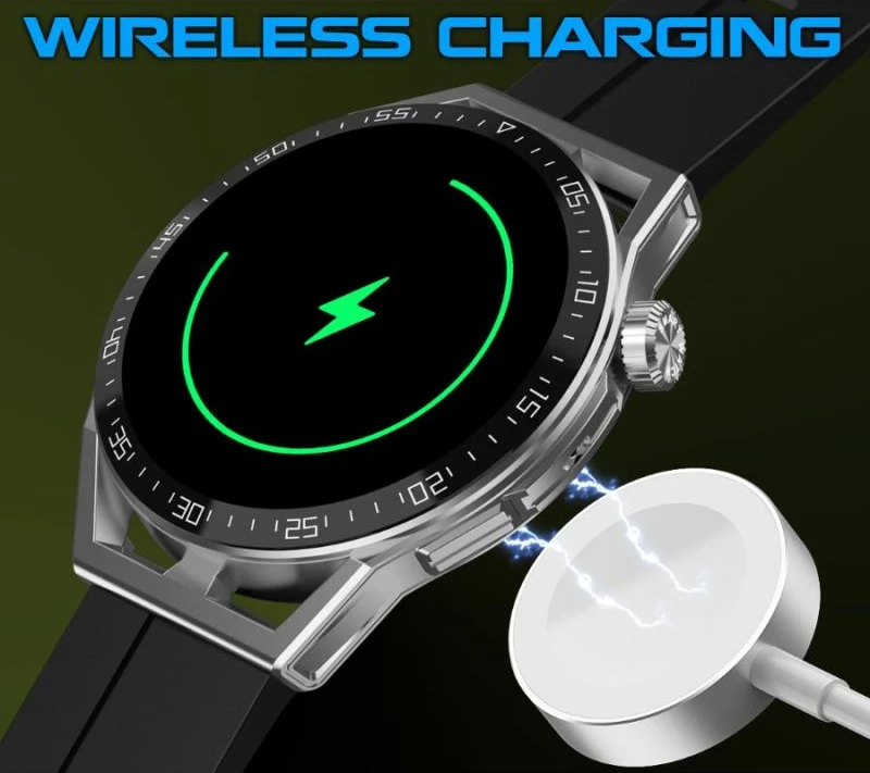 Smartwatch Rubicon unisex, e zezë