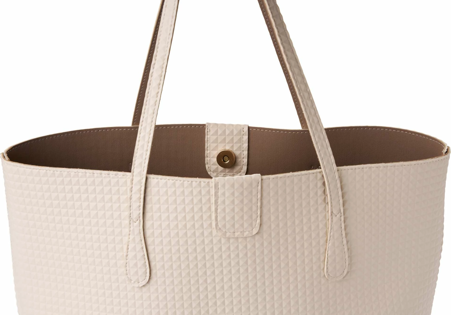 Torbë tote Lucky Bees, krem, 1238 Prm