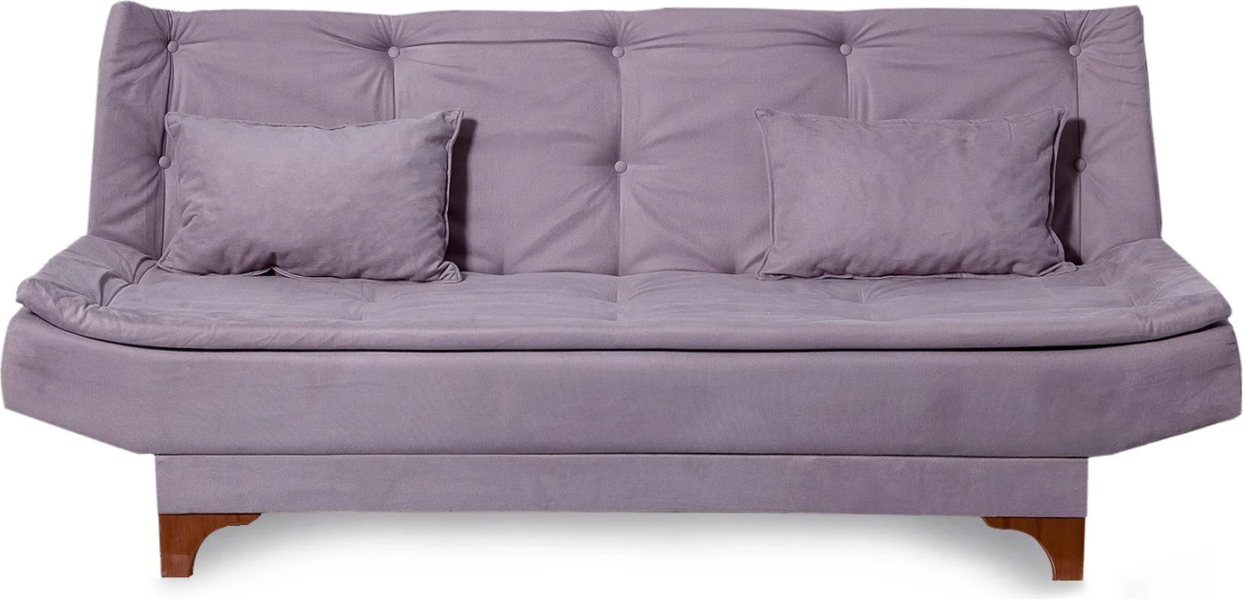 Krevati divan 3-vendësh, Atelier del Sofa, Kelebek, ngjyrë gri