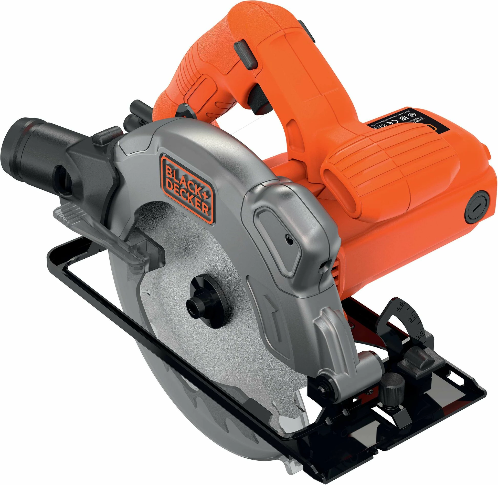 Sharrë rrethore Black&Decker CS1250LA 1250W 230V me lazer, 2x disk sharrë