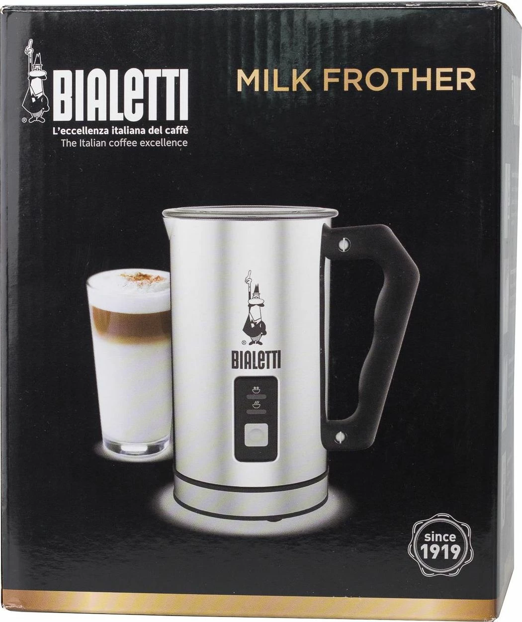 Shkumëzues qumështi elektrik Bialetti 4430 240 ml/115 ml, çelik