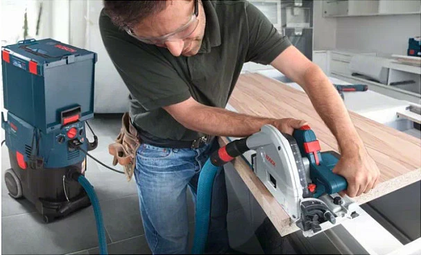 Fshesë industriale Bosch GAS 35 M AFC Professional, 35L, 1380W, Dry & Wet, zi, kaltër