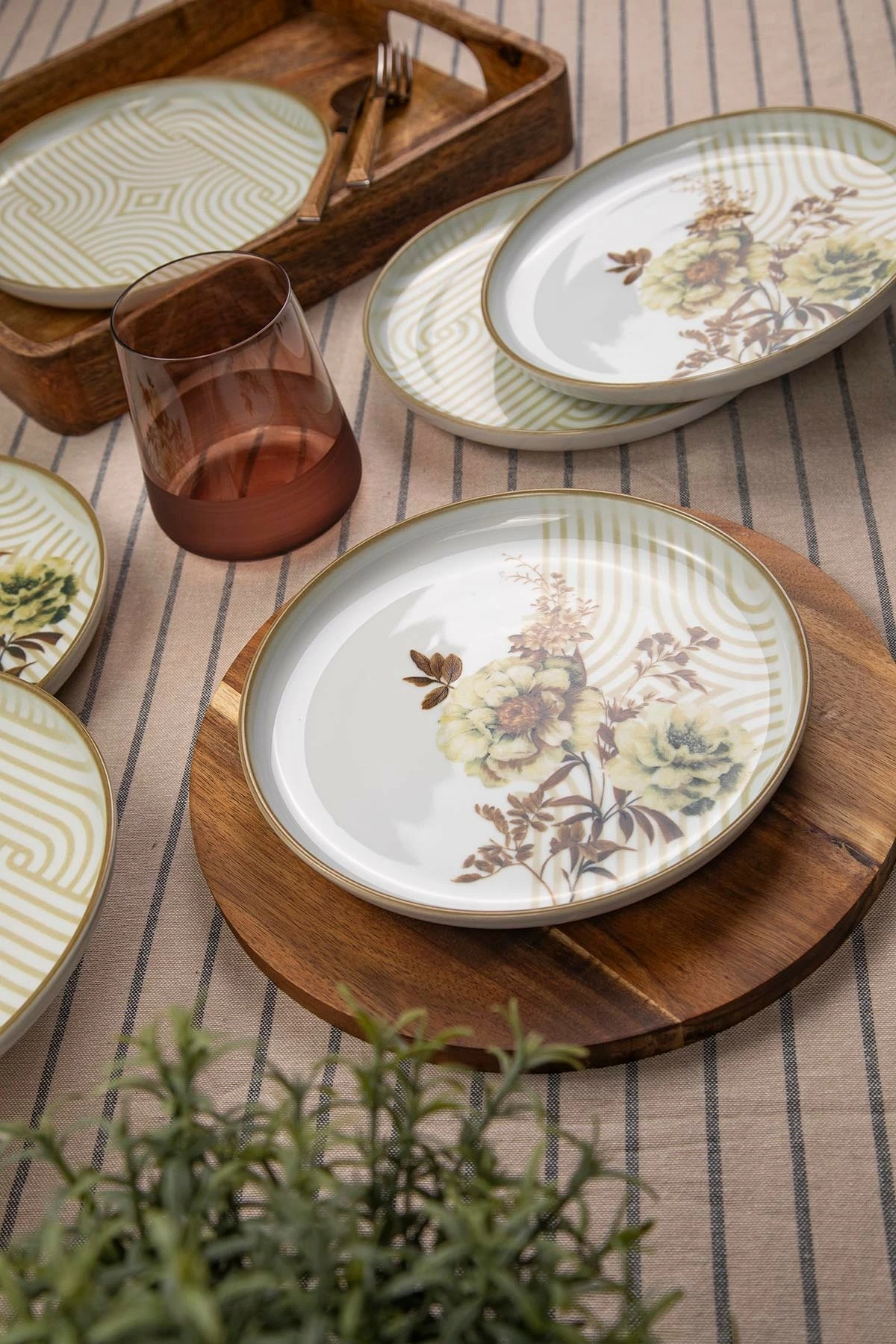 Set për shërbim torte (6 copë), Hermia, NNMOD19DUS6880708
