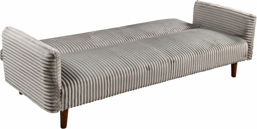 Krevati divan Cottle, 3 vende, ngjyrë gri e çelët, 213x79x73