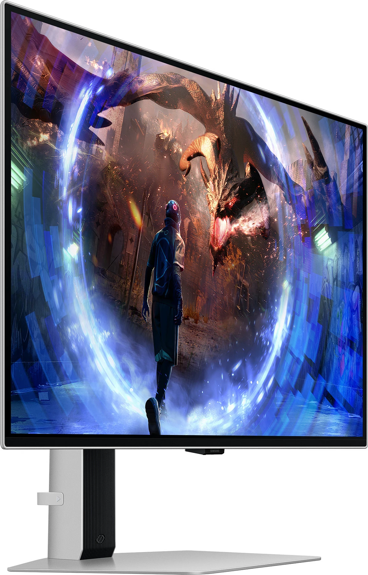 Monitor Samsung G60SD, 27", Quad HD, OLED, Argjendtë
