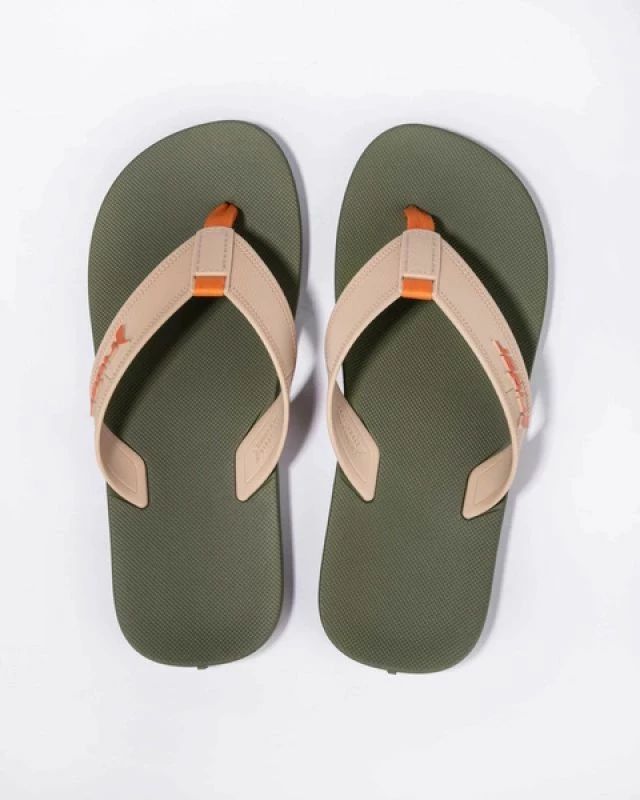 Flip-flop për meshkuj Rider, bezhë