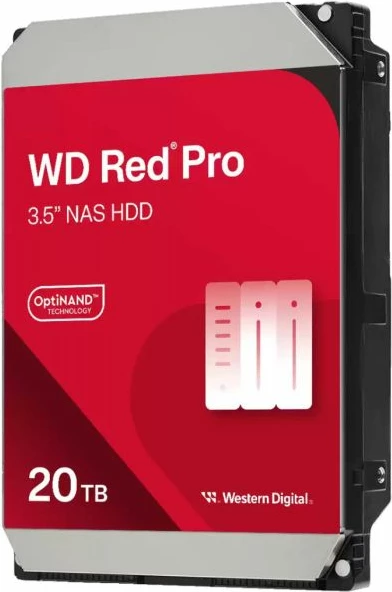 Hard disk WD Red Pro WD202KFGX 20TB 3.5" SATA 6Gb/s 7200rpm 512MB cache, i kuq