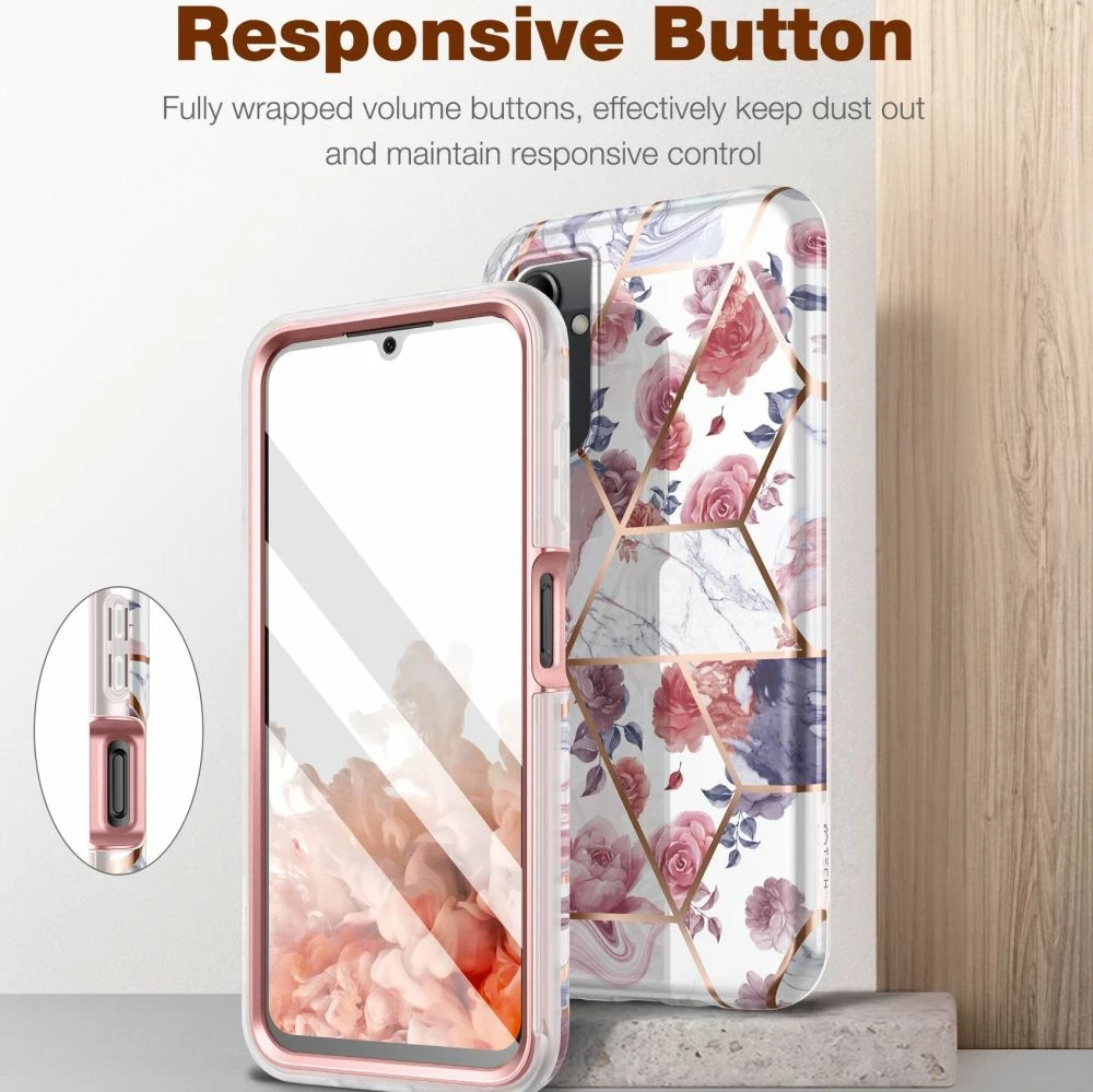 Mbështjellës Tech-Protect Velar për Samsung Galaxy A14/A14 5G, Rozë