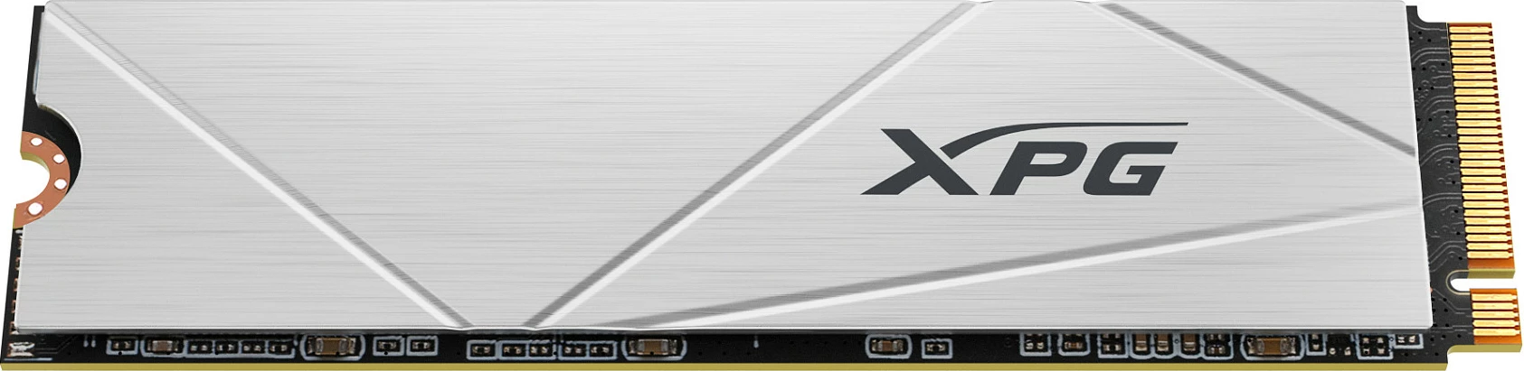 SSD i brendshëm ADATA XPG GAMMIX S60, M.2 NVMe PCIe 4.0, 512GB, 4700MB/s, me heatsink, i argjendtë