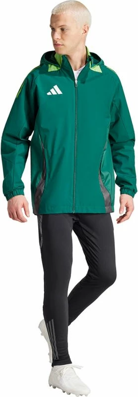 Jakne për futboll për meshkuj adidas, e gjelbër [Madhësia: XL]