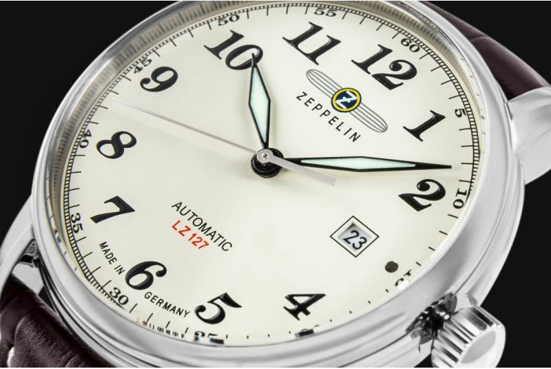 Orë dore për meshkuj Zeppelin, krem