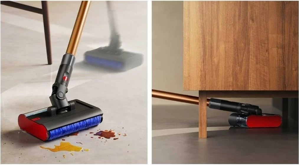 Mop elektrik Dyson PencilWash 637239-01, pa kabllo, rezervuar 0.3L, i zi