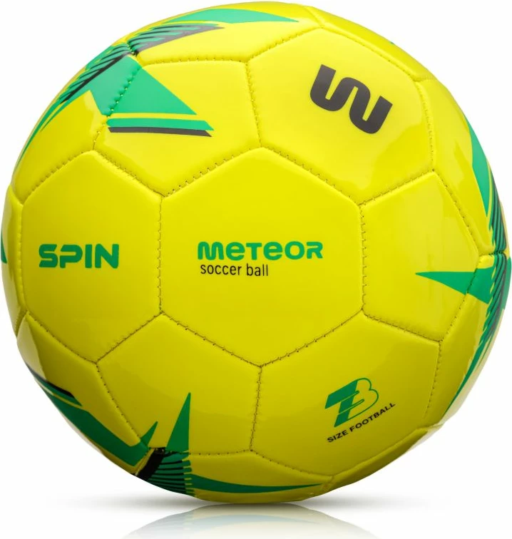 Top futbolli Meteor, i verdhë [Madhësia: Standarde]