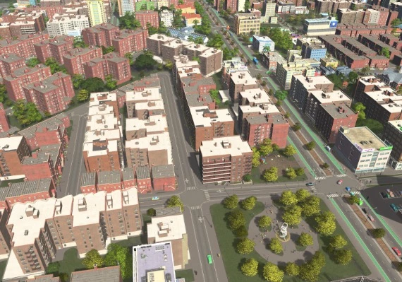 Cities: Skylines - Content Creator Pack: Brooklyn and Queens DLC Global