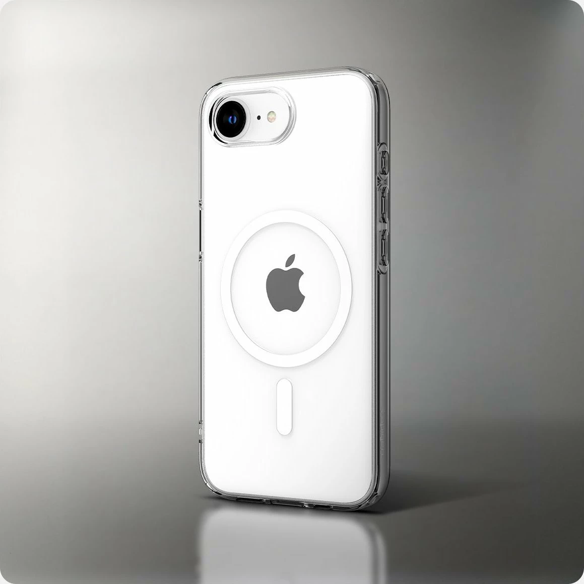 Mbështjellës Spigen Liquid Crystal MagSafe për iPhone 16e, TPU, slim, 1 copë, Transparent