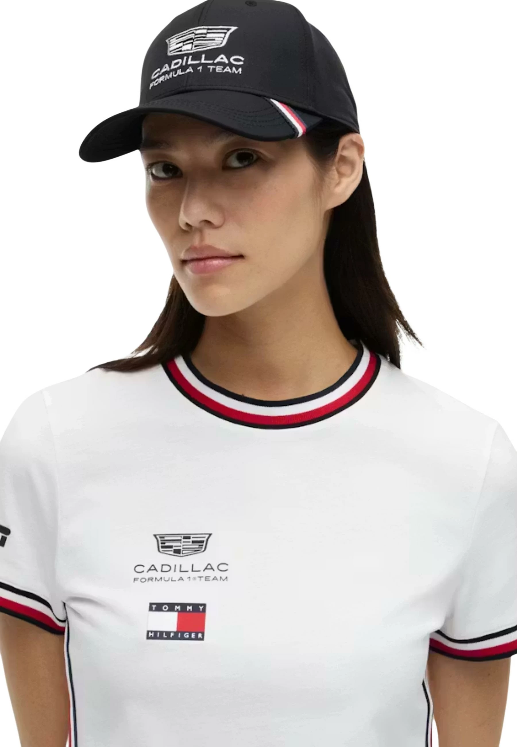 Kapelë bejsbolli për meshkuj Tommy Hilfiger TH X CF1 Replica Cap AU0AU02093, e zezë