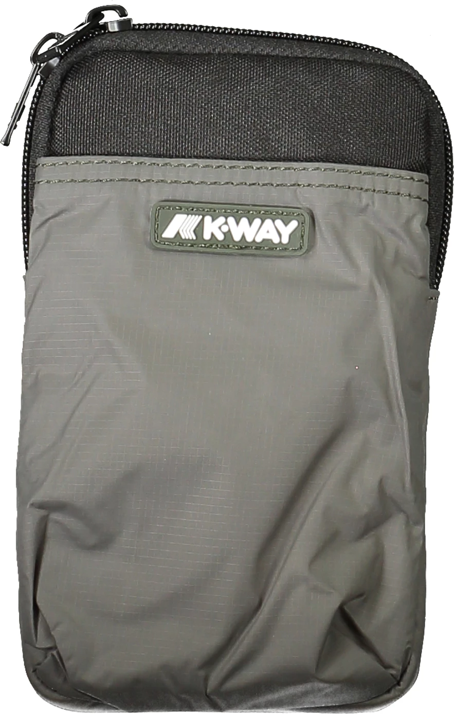 Çantë krahu K-WAY meshkuj, e gjelbër