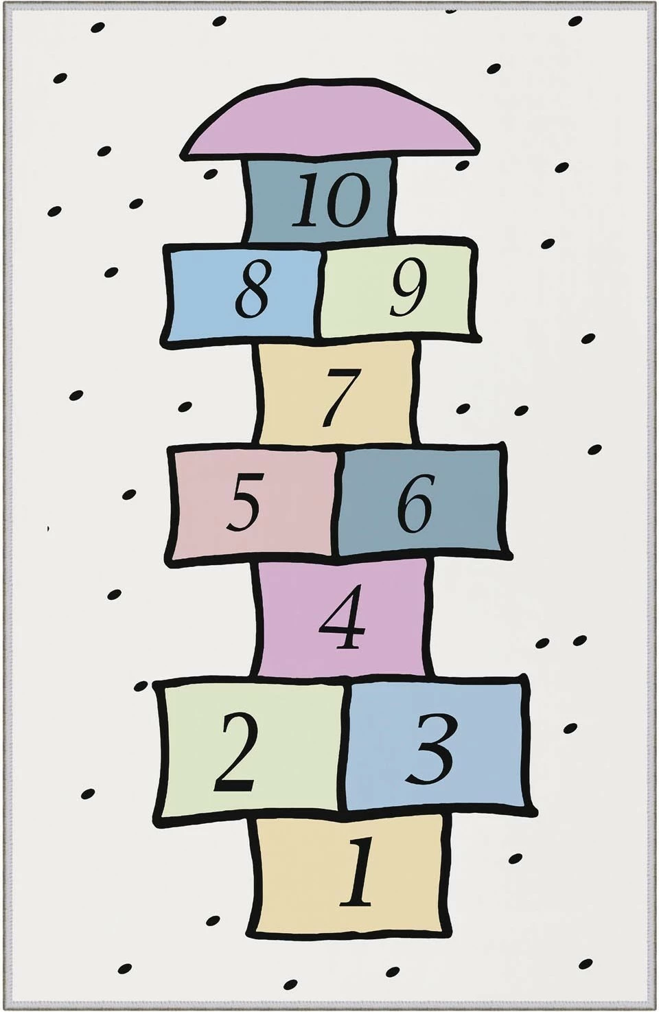 Qilim multingjyrësh për fëmijë, Conceptum Hypnose, HMNT508, 160x230cm