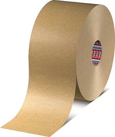 Shirit ngjitës letre Tesa tesapack Standard 50 m x 75 mm, kafe