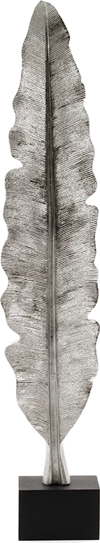Dekor pendë, polirezine, dru, ngjyrë argjendi, 14x11x74cm