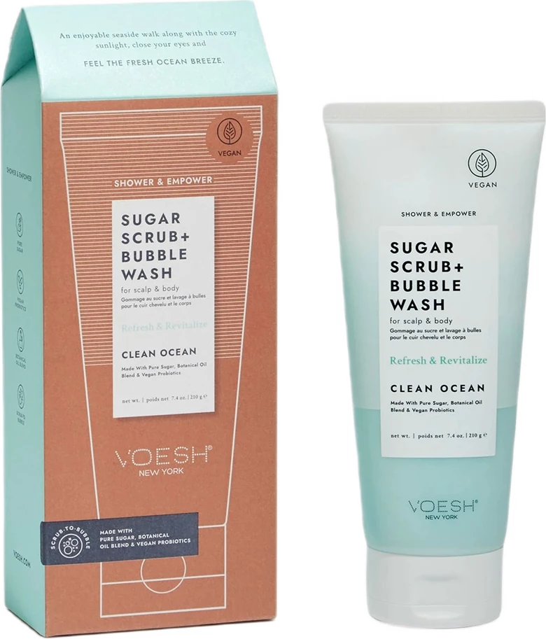 Scrub trupit dhe skalpit VOESH Clean Ocean për femra 210g