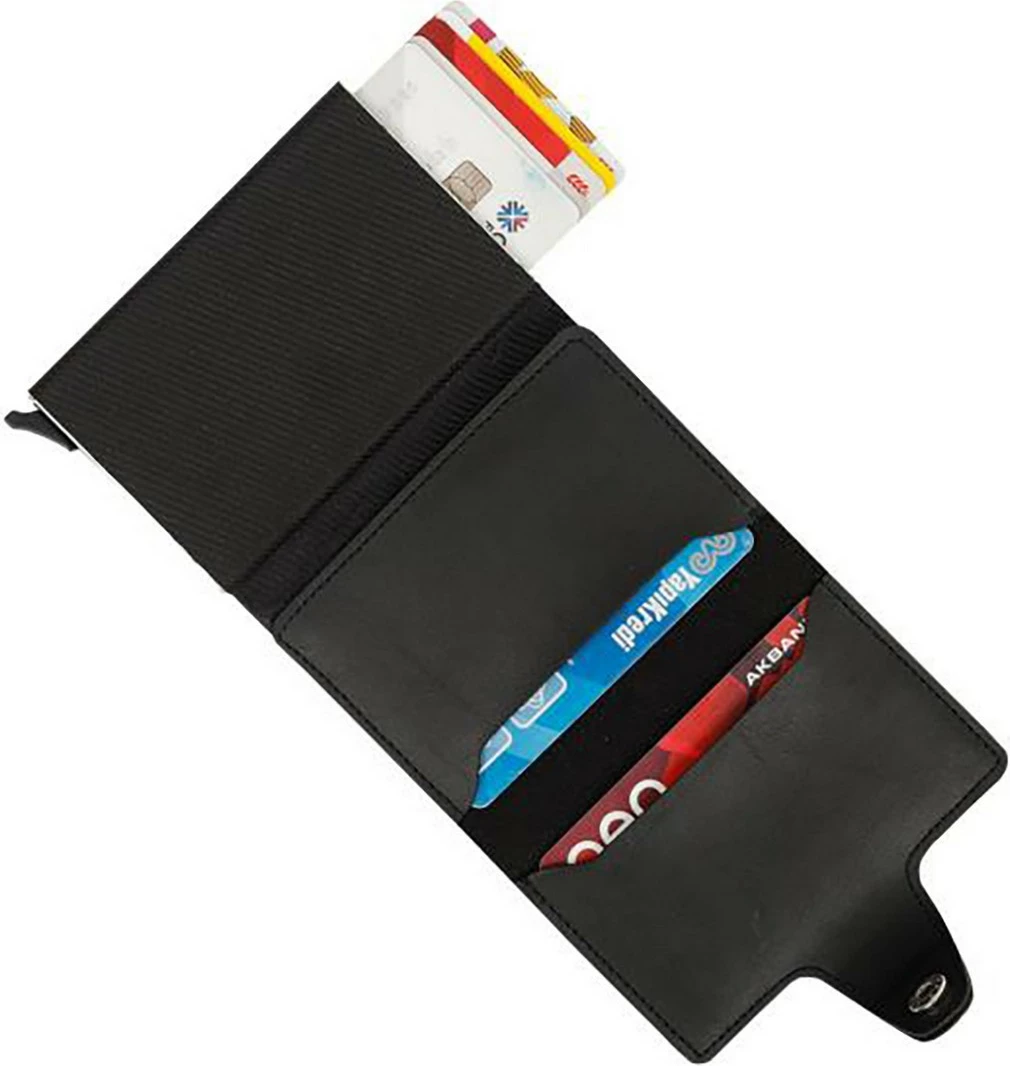 Portofol unisex Zoozie Bags, ngjyrë e zezë, Lyons