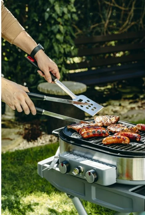 Set veglash grilli ADLER AD6727, 3 copë, çelik inox 420, me çantë transporti, e zezë