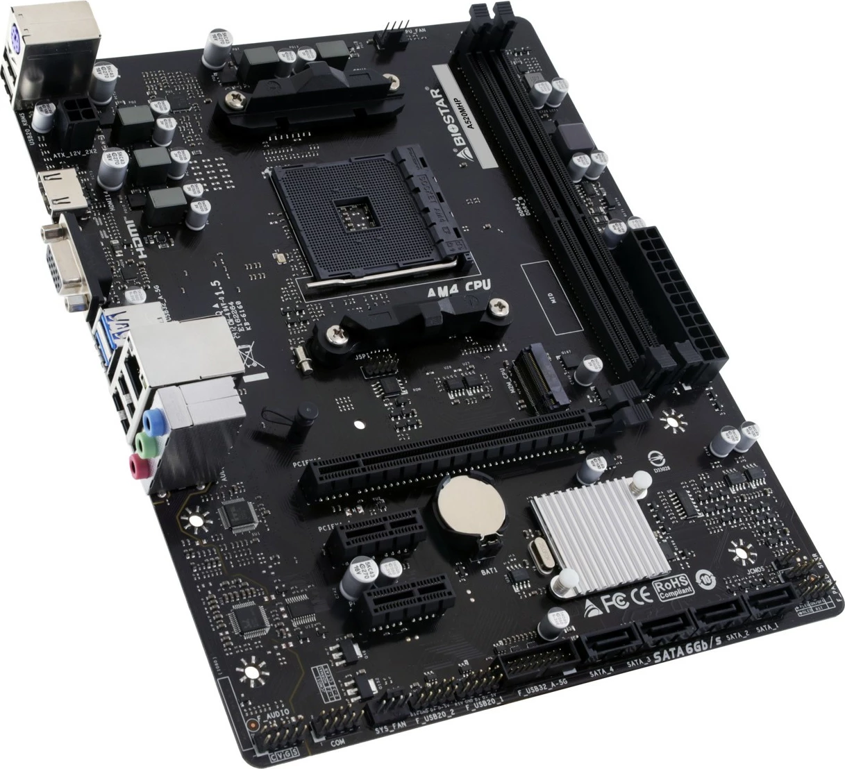 Pllakë amë Biostar A520MHP, AMD, Socket AM4, DDR4, 64 GB