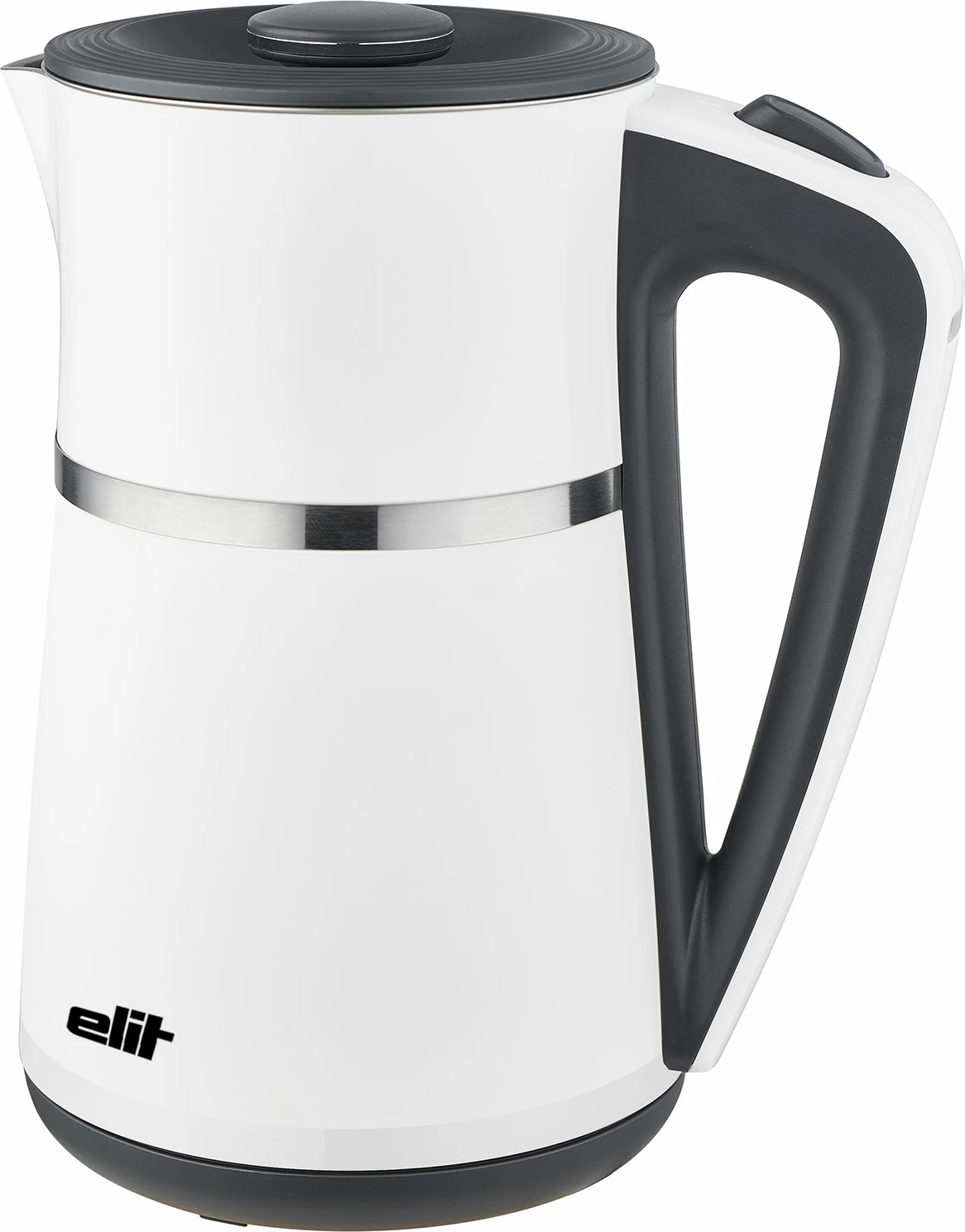 Zierëse uji elektrike, Elit, Elegance 1.7WH, 1.7L, 1850-2200W, mur i dyfishtë inoks, e bardhë