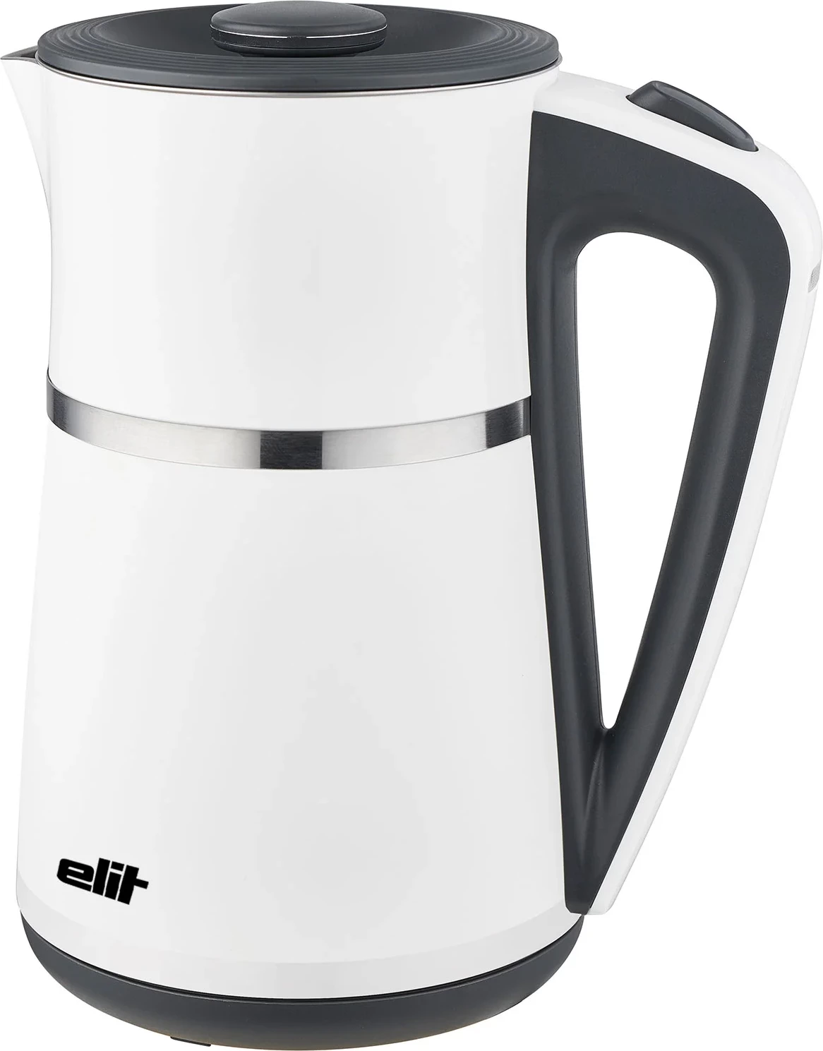 Zierëse uji elektrike, Elit, Elegance 1.7WH, 1.7L, 1850-2200W, mur i dyfishtë inoks, e bardhë 6