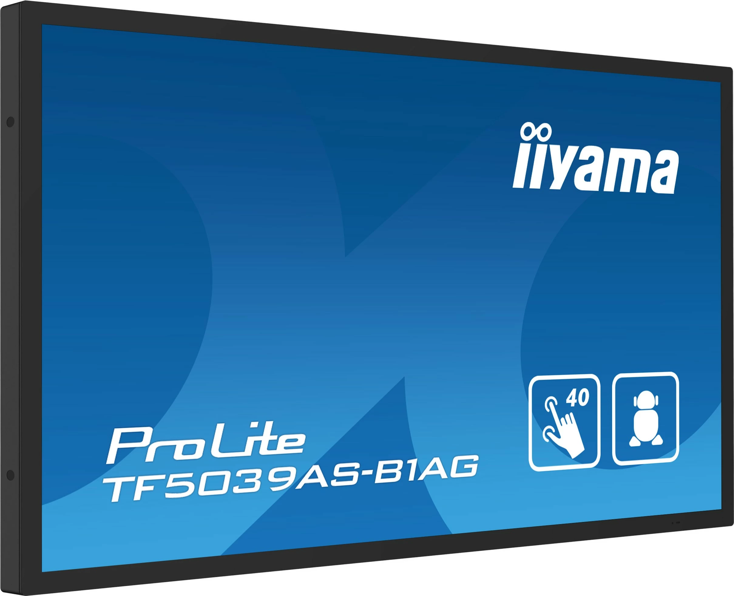 Monitor interaktiv iiyama TF5039AS-B1AG, 49.5", 4K, Android OS