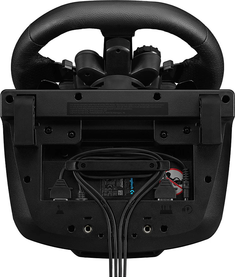 Timon garash Logitech G923 me pedale, Force Feedback, USB, PC/PS4/PS5, i zi