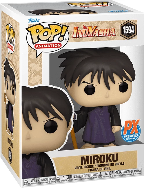 Figurinë koleksionuese vinyl Funko Pop! Animation Inuyasha Miroku (SP)